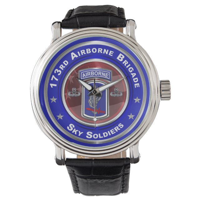 Montre 173e brigade aéroportée SKY SOLDIERS Keepsaké (devant)