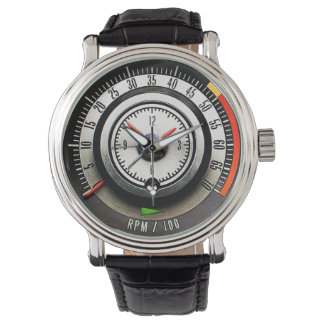 Montre 1968 Classic Sports Car Clock and Tachometer
