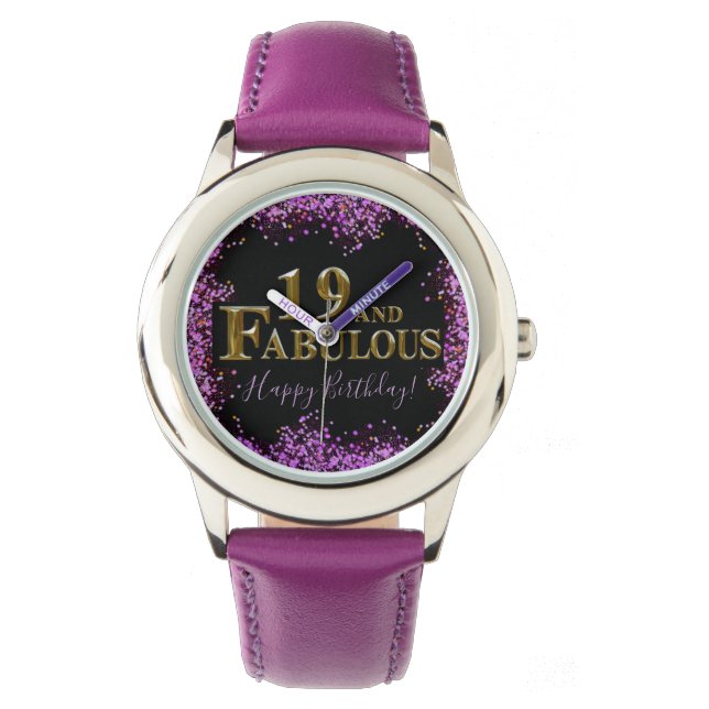 Montre 19e anniversaire  (devant)