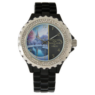 Montre 1 Pierre 5:7 Église blanche