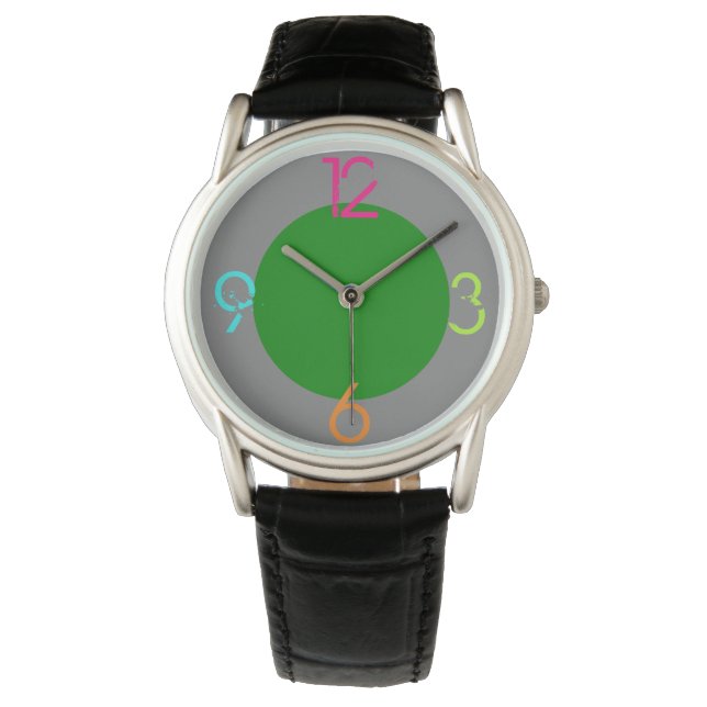 Montre 1 Seconde au-delà maintenant est l'avenir 37 Wrist (devant)