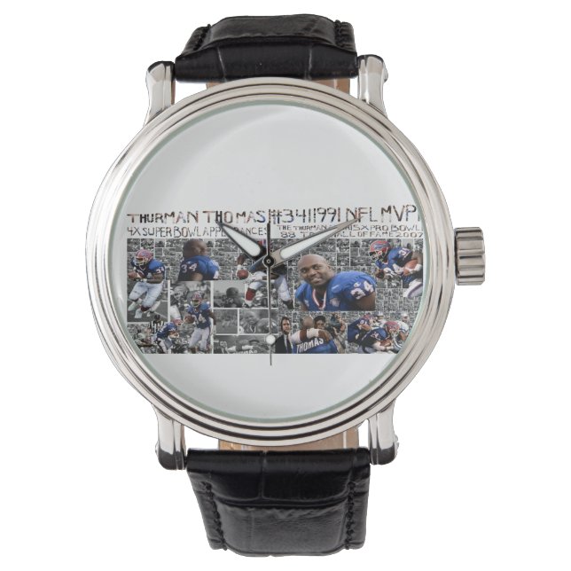 Montre 200 Portraits de Thurman Thomas (devant)