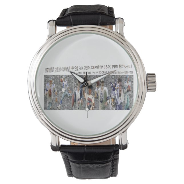 Montre 200 Portraits de Troy Aikman (devant)