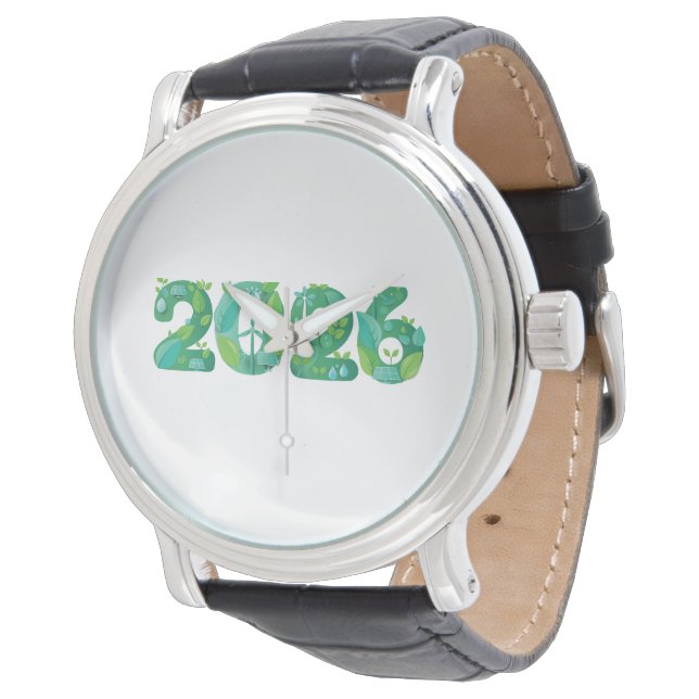 Montre 2026 Eco Green Energy Concept  (Incliné)