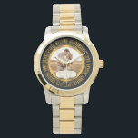 Montre 20e anniversaire du Mariage photo Keepsaké<br><div class="desc">Le vingtième anniversaire de la Mariage est un jalon dans toute relation qui mérite d'être célébrée et quelle meilleure façon qu'avec un souvenir avec les mots "20ème anniversaire de la Mariage" dans le rond et l'espace au centre pour vous de personnaliser avec votre photo, les noms et les dates de...</div>