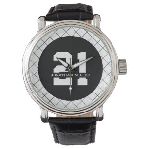Montre 21e anniversaire personnalisé Moderne et élégant