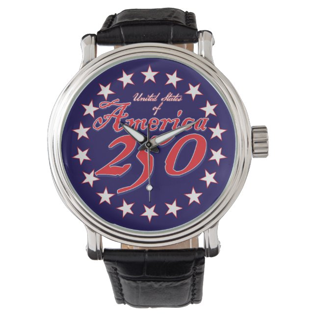 Montre 250e anniversaire de l'Amérique (devant)