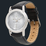 Montre 25 mariages anniversaire diamants et argent<br><div class="desc">Élégante image du 25e anniversaire mariage d'argent métallique accentuée de coeurs de diamants blancs.</div>