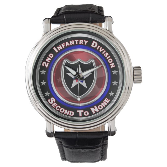 Montre 2e division d'infanterie “Deuxième à aucun”  (devant)