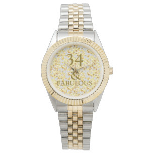 Montre 34e anniversaire