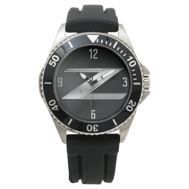 Montre 350Z Avec Heures Mens Watch (devant)