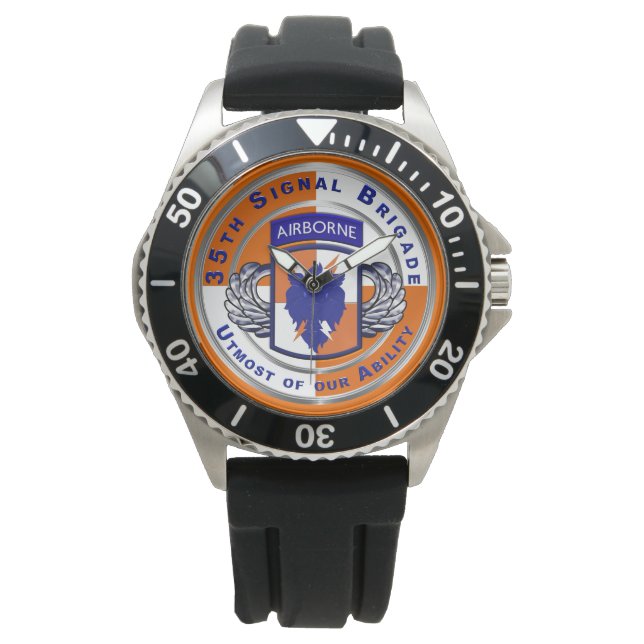 Montre 35e brigade des transmissions aéroportée  (devant)