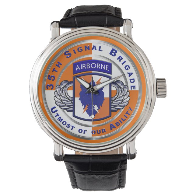 Montre 35th Signal Brigade-Airborne  (devant)