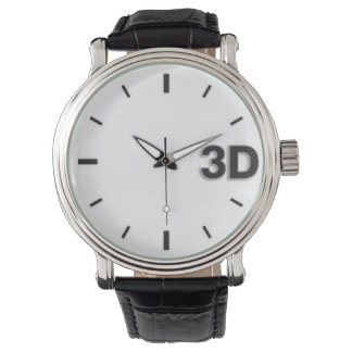 Montre 3D O'Clock 2-BL.