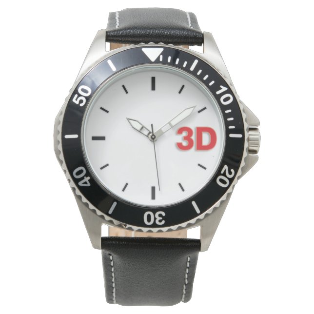 Montre 3D O'Clock 2-Rd. (devant)