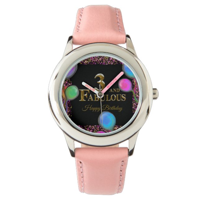 Montre 3ème anniversaire  (devant)