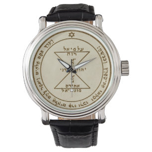 Montre 3ème Pentacle de Vénus Wrist Watch Amour & Respect
