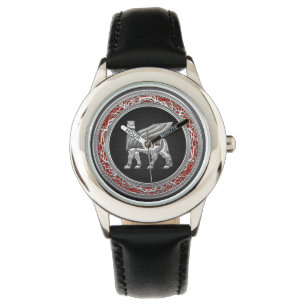 Montre [400] Bulle à ailes babylonienne [Argent] [3D]