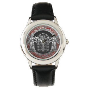 Montre [400] Deux Ninurtas d'argent avec arbre de vie