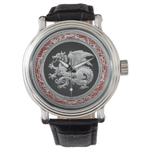 Montre [400] Dragon islandais, Landvæ ttir [Argent]
