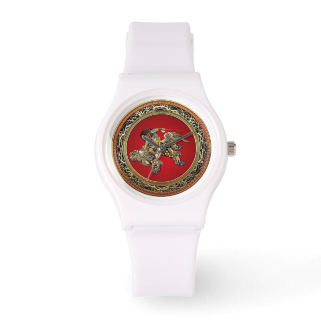 Montre [400] Hokusai - Shoki Riding Shishi Lion (Recto)