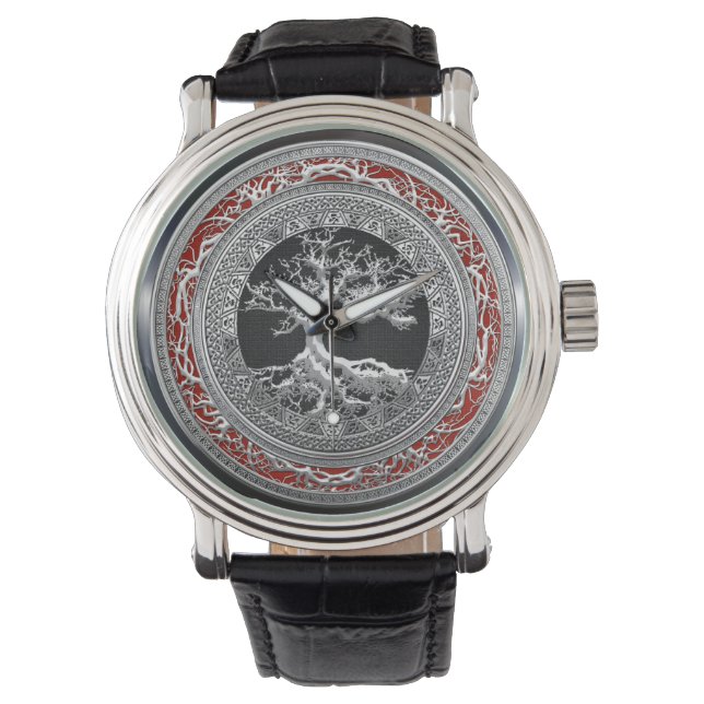 Montre [400] Treasure Trove : Celtic Tree of Life [Argent (devant)