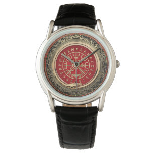 Montre [400] Vegvisir - Viking Gold Magic Runic Compass