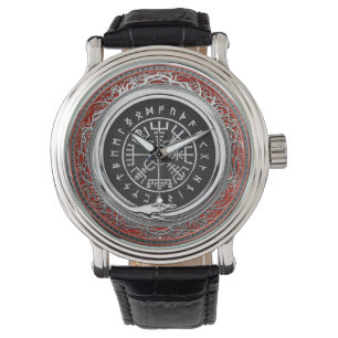 Montre [400] Vegvisir - Viking Silver Magic Runic Compass