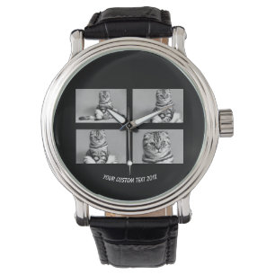 Montre 4 Collaboration photo avec texte - Choisir une cou