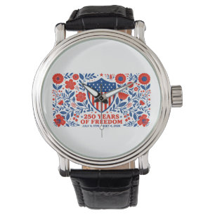 Montre 4 juillet Patriotique 250e anniversaire 250 ans