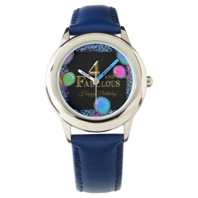 Montre 4e anniversaire  (devant)