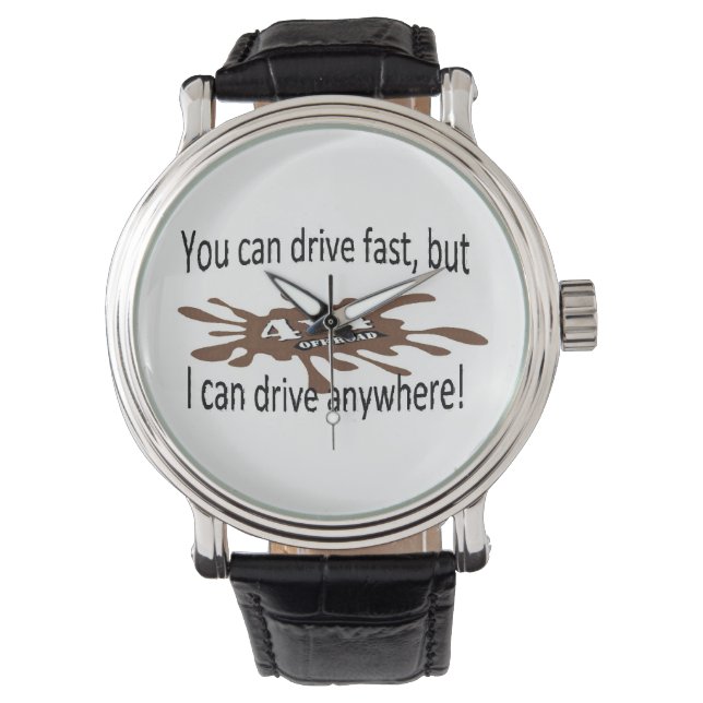 Montre 4x4 hors route (devant)