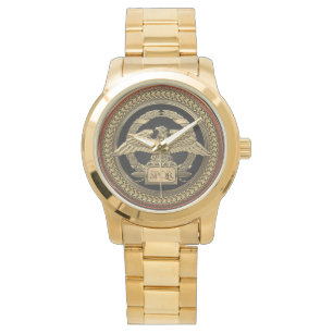 Montre [500] Aigle impérial d'or romain sur médaillon d