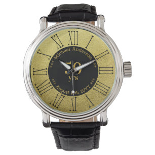 Montre 50 ans de retraite ou anniversaire Personnalisé