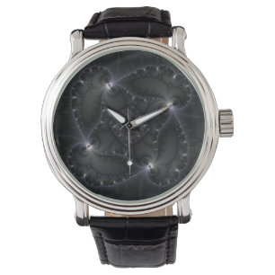 Montre 50 Nuances De Gris - Art Fractal