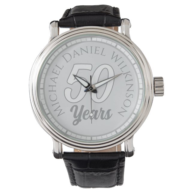 Montre 50e Anniversaire (devant)