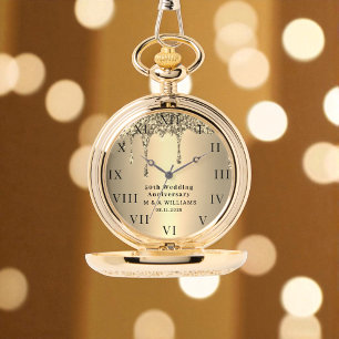 Montre 50e anniversaire de Mariage Moderne Elégant Cinqua