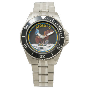 Montre 50e anniversaire Lune Landing, Apollo 11 insigne :