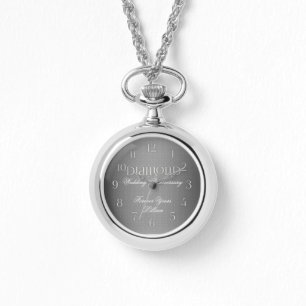 Montre 60e anniversaire de Mariage diamant