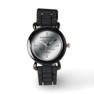 Montre 60e anniversaire Mariage Custom Watch Diamond