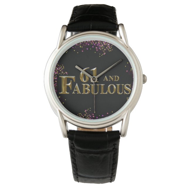 Montre 61e anniversaire  (devant)