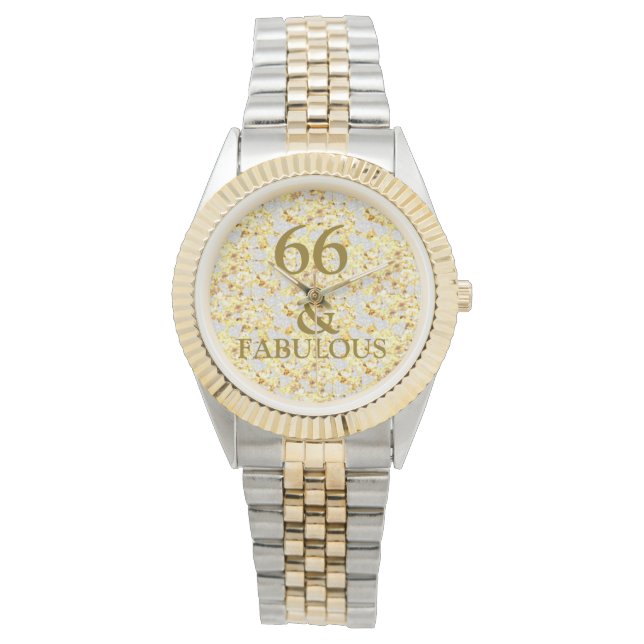 Montre 66e anniversaire  (devant)