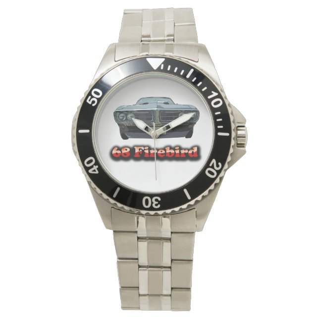 Montre 68 Firebird Classic Stainless Steel Watch (devant)