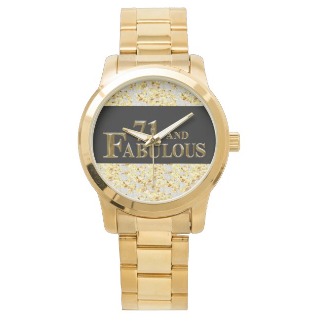 Montre 71e anniversaire  (devant)