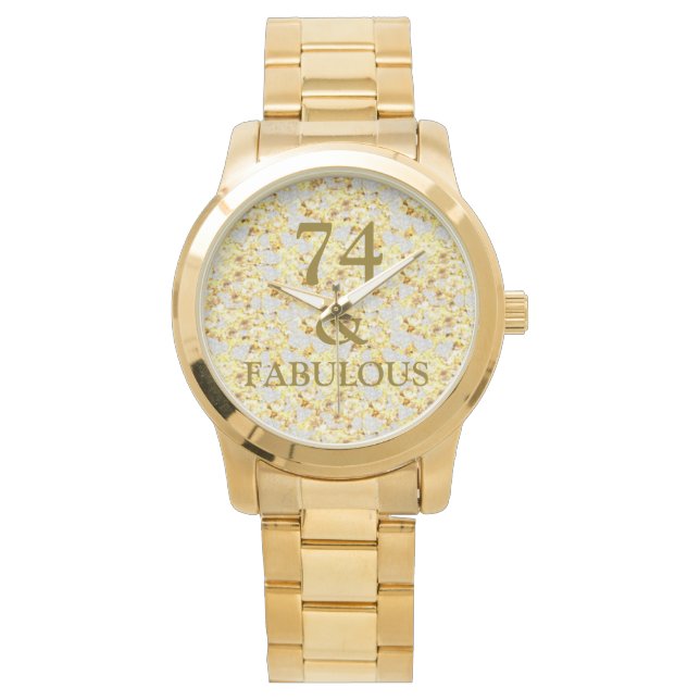 Montre 74th Birthday  (devant)