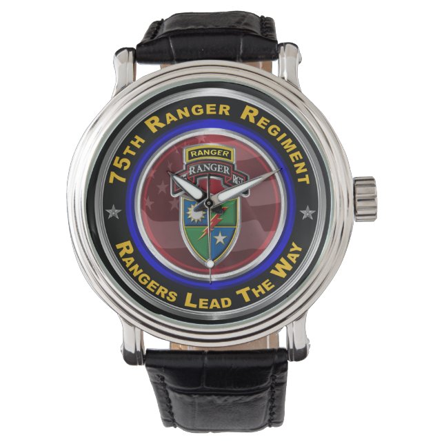 Montre 75e Ranger Régiment "Rangers Lead the Way" (devant)
