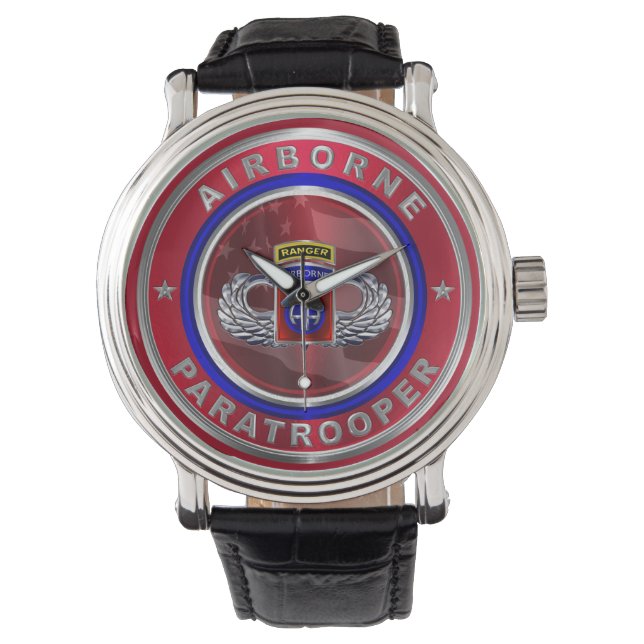 Montre 82ème Division aéroportée Airborne Ranger (devant)
