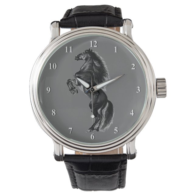 Montre À Cheval Droit (devant)