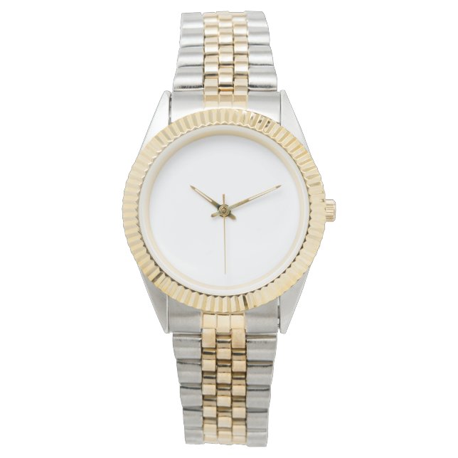 Montre À Deux Tons Unisex (devant)