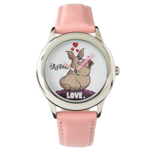 MONTRE A. J. HOGG "LOVE" ANALOGUE WATCH (devant)